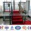 Gold color angle metal stair handrail bracket
