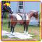 KANO6038 High Quality Life-Size Fiberglass Horse Statues