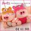 2016 Top -selling Fashion Lovely High quality Kids toys and gifts Customize Cheap Wholesale plush toy Pig