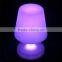 Multi color change rechargeable led wireless table lamps with remote