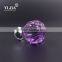 Pumpkin Shape Hardware Pink Color Chrome Plate Glass Cabinet Pulls