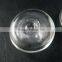24mm transparent half ball mushroom shape glass dome cabochon with 3mm hole bottle 3070062