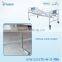 cheaper double crank hospital stainless steel beds ce apporved