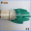 BSSAFETY Crinkle Finish blue latex palm coated gloves