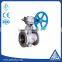 Industry carbon steel eccentric semi ball valve for water pipe