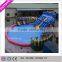 Coustomized commercial outdoor inflatable water park for kids and adults