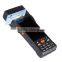 Android handheld POS terminal with NFC bulit in printer P9000