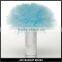 fashion design baby blue Soft Feather Powder Puff