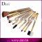 Newest 9pcs/Set Pro Makeup Brush Kit Foundation Powder Eyebrow Eye Shadow Brushes Tool
