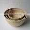Vietnamese style bamboo bowl for kitchenware safe food