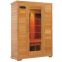 traditional wooden sauna room