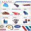 Cheap price light steel color corrugated EPS sandwich panel