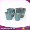 4K Green plastic decorative ceramic flower pots