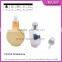 UV Gel Silver Gold Colored Bowling Shaped Glass Dropper Bottle for E-juice, Empty Mini Glass Essential Oil Bottles