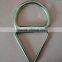 file welded stainless steel d ring for dog collar