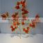 artificial plants artificial leaf branch decor red maple leaf decoration