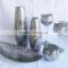 Good quality silver mirror mosaic candle holder