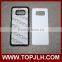 wholesale cover for Samsung S8 sublimation 2D case with metal insert