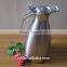 Double wall stainless steel 2.0L vacuum coffee pot