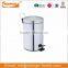 Round Stainless Steel Rubbish bin