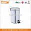 Round Stainless Steel Rubbish bin