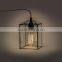 Industrial terrarium Clear Stained glass simple lamp