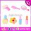 2017 New design pretend play toy wooden play makeup W08H070