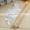 Beautiful pure white wedding dress flower applique for evening suits