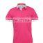 Different Color Collar Polo Shirt Import