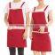 Supermarket clothing tea Advertisement apron, custom logo Advertisement apron