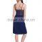 2017 Fashion Sexy Seamless Casual Dresses with lace adjustable strap