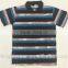 Men's Wholesale Knitted Custom Striped Polo Shirt