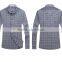Business casual plaid shirt wash-and-wear cotton of cultivate one's morality men long sleeve shirt male tide