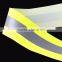 China supplier fluorescent yellow fire retardant reflective tape for firefighter uniform
