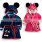 Custom Funny Terry Bathrobe with animal hoods kids from Guangzhou factory