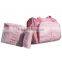 3set pink ladybird printed baby diaper bag