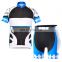 custom colorful men's sublimation cycling jersey
