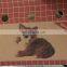 moving head shaking tail synthetic fur sleeping cat for gifts