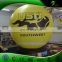 Yellow Inflatable Tennis Ball, Tennis Shape Balloon With Base