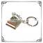 Custom clamp shaped metal keychain