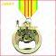 Custom Good Quality Die Cast Metal Bottle Opener Medal