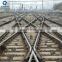 Railway Casted Crossing Turnout Switch Track for Sale