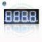 RF Wireless Control Outdoor 12inch Red 8.888 LED Gas Station Price Display