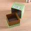 Small paper gift packaging green box