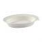 Disposable Oval Bowls: 32 OZ. Compostable Heavy Molded Fiber Oval Bowl SS-SBB832