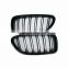 ABS Dual-slat Front Grille Glossy Black Grill For BMW 6 Series F06 F12 F13 2012 - IN
