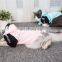 vogue Pet Little cat Kitten two feet Clothes letter applique sport hooded Overcoat