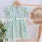2020 Children's Dress Summer Backless Flowers Girl's Dress For Party Baby Girl Clothes