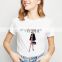 Short-sleeved summer T-shirt fashion new female T-shirt printing for ladies