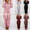 Hot style Mom plus size plush jumpsuit hooded pajamas parent-child Mom and me sleeping wear
